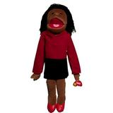 Sunny Toys GS4401B 28 In. Ethnic Mom In Red Dress- Full Body Puppet