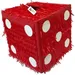 Dice Pinata Red Color Casino Theme Party Supplies Las Vegas Themed Party Poker Party Decorations Poker Birthdayâ€¦