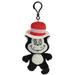 Aurora - Mini Black Dr. Seuss - 4 Cat In The Hat Keychain - Whimsical Stuffed Animal