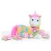 Unicorn Surprise Crystal Pastel Rainbow Stuffed Animal Unicorn and Babies Toys for Kids Kids Toys for Ages 3 Up Gifts and Presents