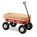 Radio Flyer 34 All-terrain Steel & Wood Wagon Air Tires Red