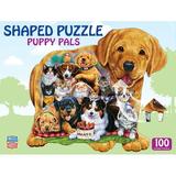 MasterPieces 100 Piece Shaped Jigsaw Puzzle - Pets Pals - 14 x19