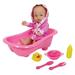 Lissi Dolls - Baby with Bathtub