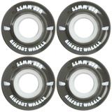 Bigfoot Skateboard Wheels 55mm 83A Soft Cruiser Filmer Wheels Black (Set of 4)