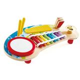 Hape Mighty Mini Band | Toddlers & Kids Multiple Musical Wooden Instrument Set