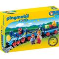 PLAYMOBIL 1.2.3 Night Train with Track Playset