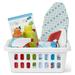 Melissa & Doug Laundry Basket Play Set With Wooden Iron Ironing Board and Accessories (14 Pcs)