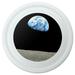 Earth Rising Over Lunar Moon Surface Horizon Novelty 9 Flying Disc