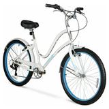 Hyper Bicycle Women s 26 Commuter Bike White