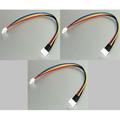 HobbyFlip JST-XH 3S Li-Po 11.1v Battery Balance Wire Extension 20cm Cable Compatible with DJI S1000 3 Pack