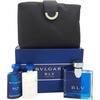 Bvlgari Bvlgari Blv for Men Gift Set, 4 pc