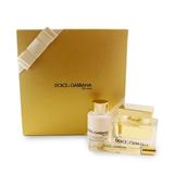 Dolce & Gabbana The One 3 Pc. Gift Set ( Eau De Parfum Spray 2.5 Oz + Perfumed Body Lotion 3.3 Oz + Eau De Parfum Rollerball 0.25 Oz. ) for Women by Dolce & Gabbana