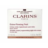 Clarins extra-Firming Nuit Wrinkle Cream For Dry Skin 1.6 Ounces