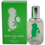 United Colors of Benetton Benetton Verde EDT Spray, 1 fl oz