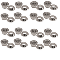 Universal Chrome Flange/Tapered Locking Lug Nut Set 10mm x 1.25mm Thread Pitch (16 Pack) for Kymco UXV 500 2008-2014