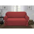 Lucerne Loveseat Slipcover Paprika