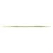 Renovators Supply Carpet Rod Bright Solid Brass Tubing 39.5 in. Length and 1/2 in. Diameter Rod Only
