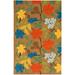 SAFAVIEH Soho Jasper Floral Wool Area Rug Brown/Multi 8 3 x 11