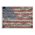 Stupell Industries American Flag Song Quote Word Design Wall Plaque Art by Daniel Sproul