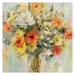 Masterpiece Art Gallery Mason Jar Flowers By Studio Arts Canvas Art Print 30 x 30