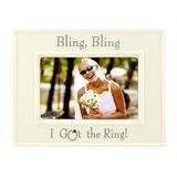 Malden Glazed Bling Bling I Got The Ring 4X6 Ceramic