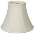 Royal Designs True Bell White Flame Clip Lamp Shade 3.5 x 6 x 6