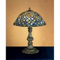 26673 Meyda 17 H Tiffany Fishscale Accent Lamp