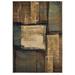 Sphinx Laurel Area Rug 6241A Contemporary Brown Scratches Blocks 7 10 x 10 Rectangle