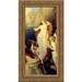 The Pearls of Aphrodite 16x24 Gold Ornate Wood Framed Canvas Art by Draper Herbert James