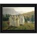 Young Women Going to a Procession 36x28 Large Black Ornate Wood Framed Canvas Art by Jules Breton