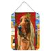 Carolines Treasures LH9576DS1216 Irish Setter Red Snowflakes Holiday Christmas Wall or Door Hanging Prints 12x16