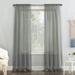 No. 918 Juliette Voile Sheer Rod Pocket Curtain Panel (Single Curtain Panel Only)