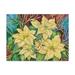 Trademark Fine Art Golden Poinsettia Canvas Art by Joanne Porter