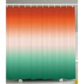 Home Decor Ombre Colorful Design Art Print Fabric Extra Long Shower Curtain