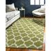 Unique Loom Philadelphia Trellis Rug Light Green/Beige 4 1 x 6 1 Rectangle Geometric Contemporary Perfect For Living Room Bed Room Dining Room Office