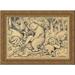 Uheldig Boernejakt En 24x18 Gold Ornate Wood Framed Canvas Art by Theodor Severin Kittelsen