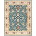 SAFAVIEH Antiquity Anderson Traditional Floral Wool Area Rug Blue/Beige 9 6 x 13 6