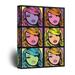 wall26 - Canvas Wall Art - Pop Art Woman Collage Comic Strip - Giclee Print Gallery Wrap Modern Home Art Ready to Hang - 32x48 inches