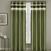 Milan Blackout Multilayer Energy Saving Grommet Single Curtain Panels - 54 x 96 Panel - Sage