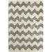 Sphinx Henderson Shag Area Rug 625W9 Grey Lines Rows 7 10 x 10 10 Rectangle