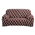 Topchancess High Stretch Sofa Slipcover Elastic Sofa Cover Cushion Couch Cover Slipcover Anti Wrinkle Sofa Protector 1-4 Seater for Moving Furniture Living Room