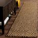 SAFAVIEH Natural Fiber Emory Geometric Jute Runner Rug Natural/Black 2 3 x 20