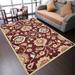 Rugsotic Carpets Hand Tufted Oriental Wool Area Rug Maroon 9 x12