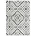 Rizzy Home Bristol Damask Contemporary Area Rug Light Beige