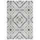 Rizzy Home Bristol Damask Contemporary Area Rug Light Beige
