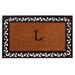 Calloway Mills Rembrandt Monogram Outdoor Doormat 18 x 30 (Letter L)