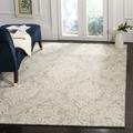 SAFAVIEH Abstract Constantine Damask Wool Area Rug Grey/Ivory 5 x 8