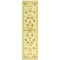 SAFAVIEH Chelsea Harlan Floral Wool Runner Rug Ivory/Green 2 6 x 12