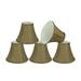 Aspen Creative Corporation 6 Fabric Bell Candelabra Shade (Set of 5)