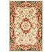 SAFAVIEH Classic Chedomir Floral Wool Area Rug Ivory/Green 4 x 6